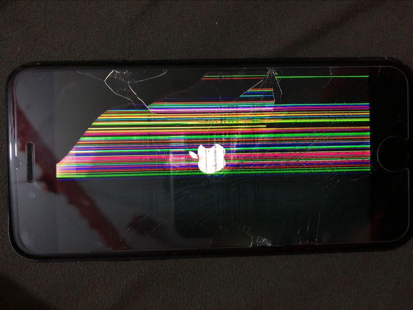 问题问苹果7碎屏