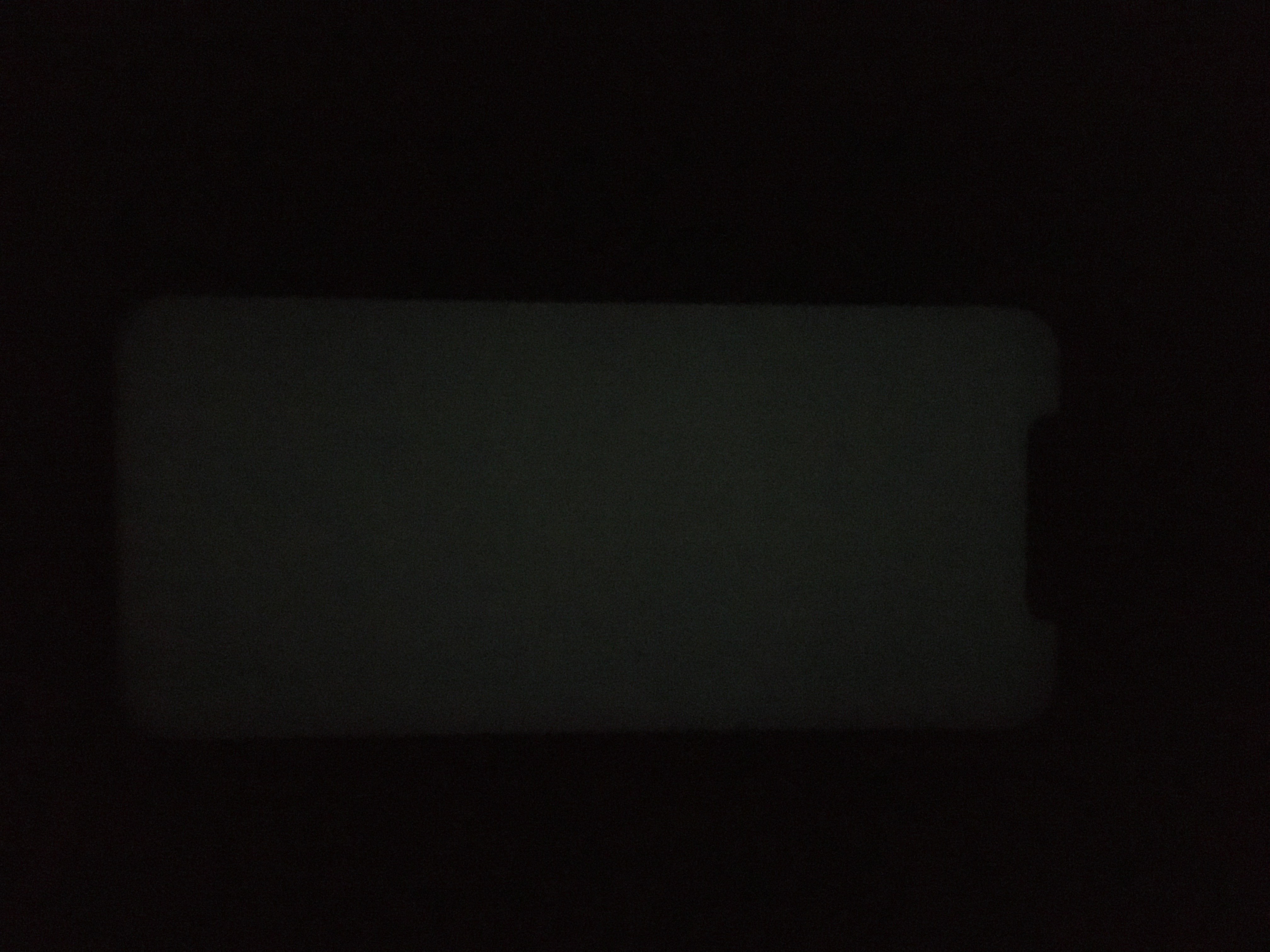 oled屏幕在纯黑下竟然发光