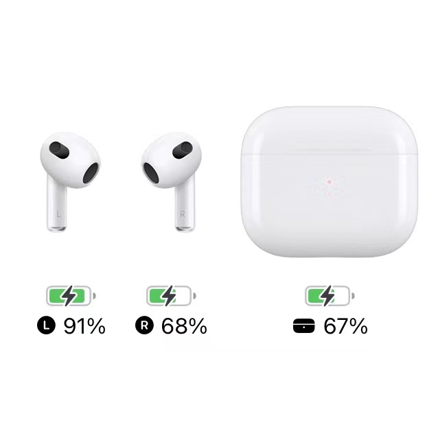 Air Pods 3 续航问题左右耳电量消耗… - Apple 社区