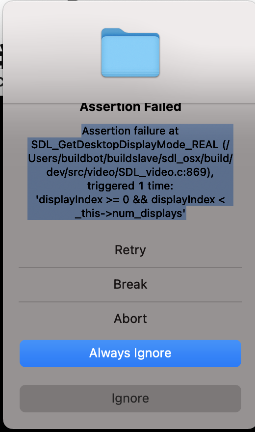 问题问assertionfailed打开csgo出现的