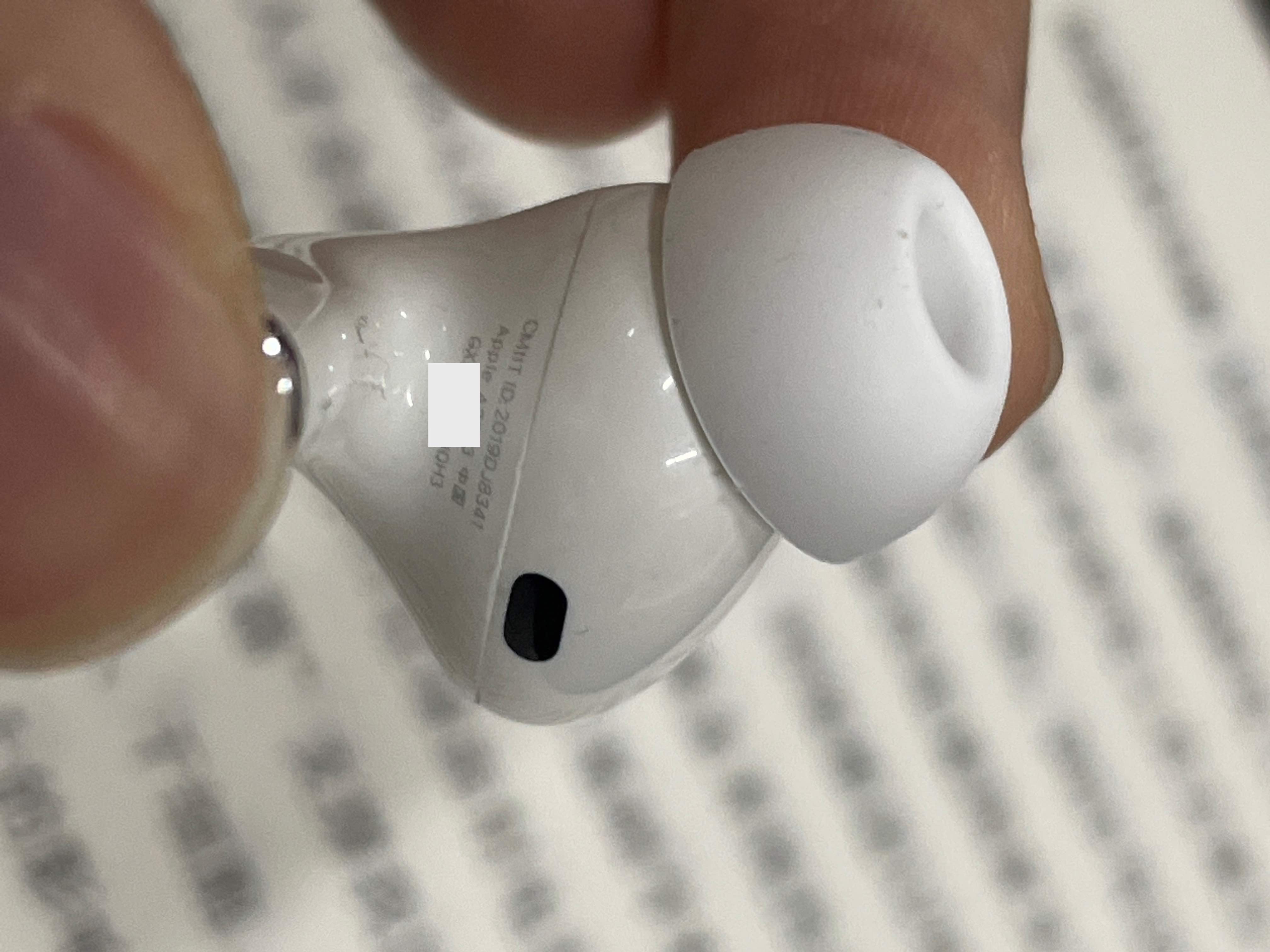 air pods pro左右耳机上的序列号与手… - Apple 社区